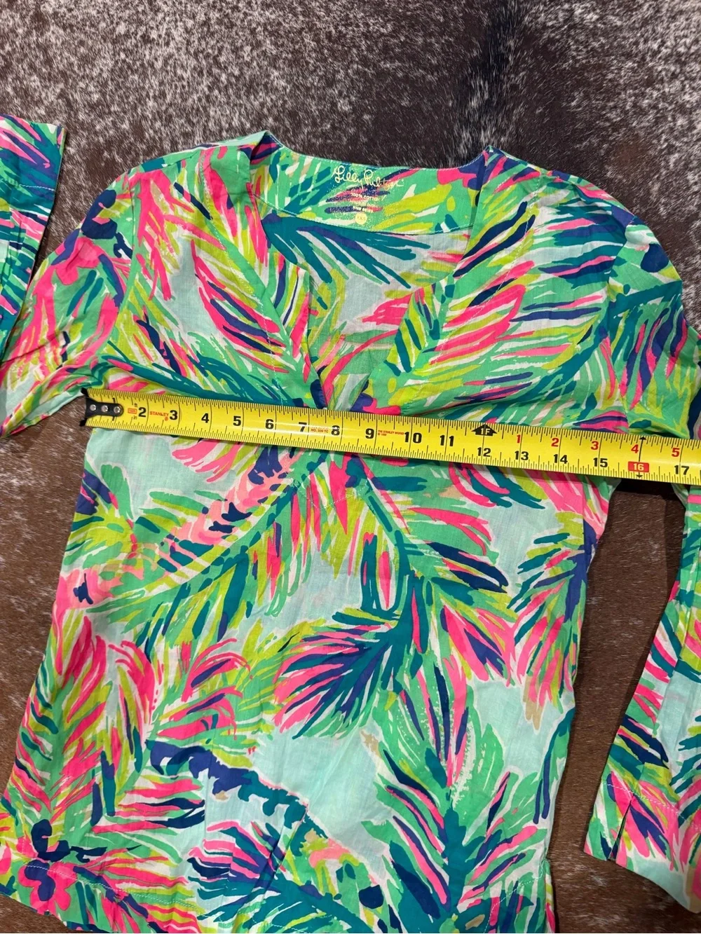 Lilly Pulitzer Tropical Cotton Bathing Suit Cover Up Tunic – XXS